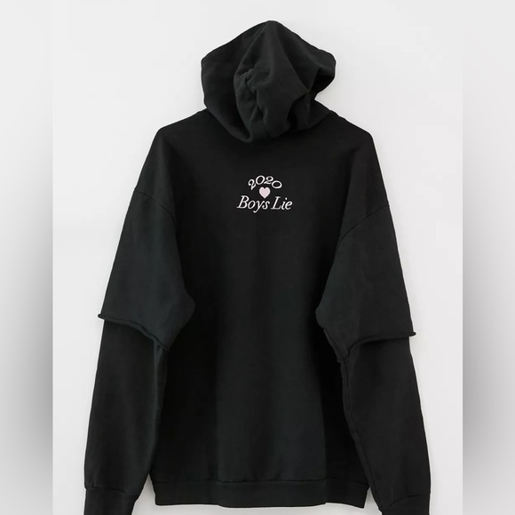 Boys Lie Say You Want Me Hoodie Sweatshirt - Picture 2 of 9